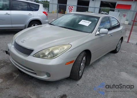 2005 Lexus Es 330 из США, поврежденный, VIN JTHBA30G855122800